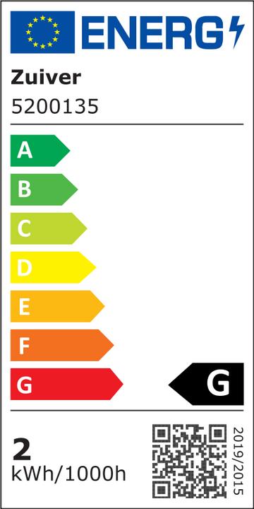 Label énergétique Zuiver Lamp