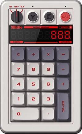 Produktbild 8bitdo Retro 18 Mechanical Numpad (N Edition) - Numpad (DE, Kabellos)