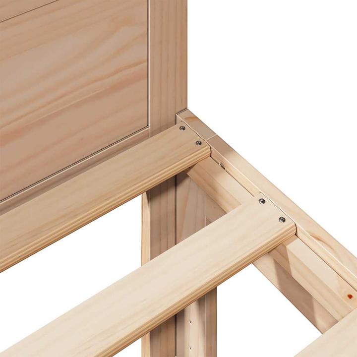 Immagine prodotto VidaXL Letto in legno massiccio senza materasso 90x200 struttura letto in legno di pino (90 x 200 cm)