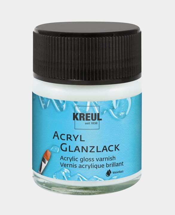 Actual product image Kreul Acrylic gloss varnish (Transparent, 0.05 l)