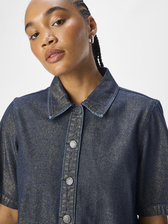 Produktbild Object Beschichtetes Jeanshemd (XL)