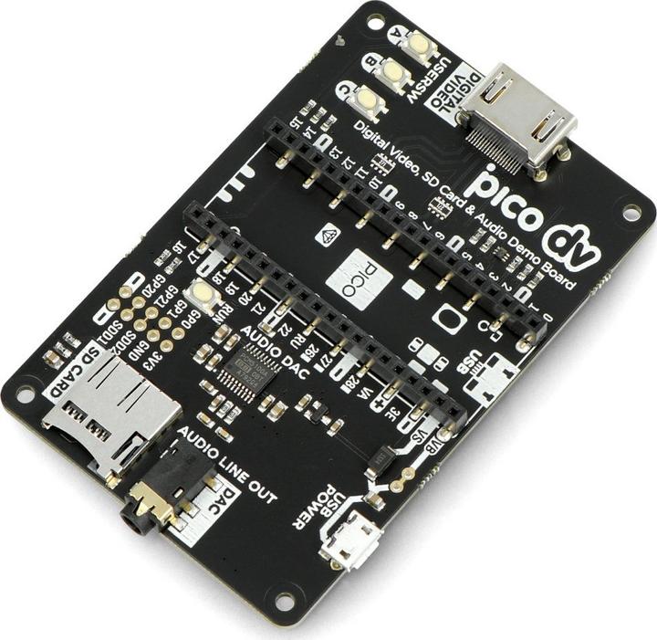 Berrybase Pimoroni Pico DV Demo Base