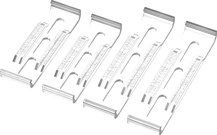 21cars Klick Kennzeichenhalter Langformat (Front + Heck, Langformat)