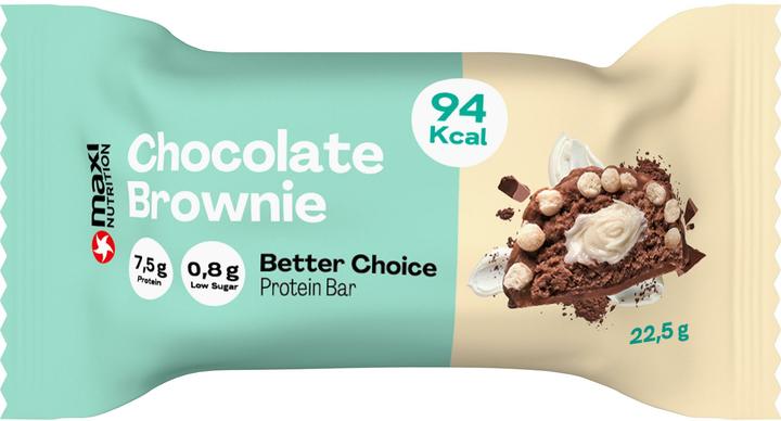 Actual product image Maxi Nutrition Riegel Better Choice Chocolate, 15x 23g (Chocolate, 1 pcs., 22.50 g)