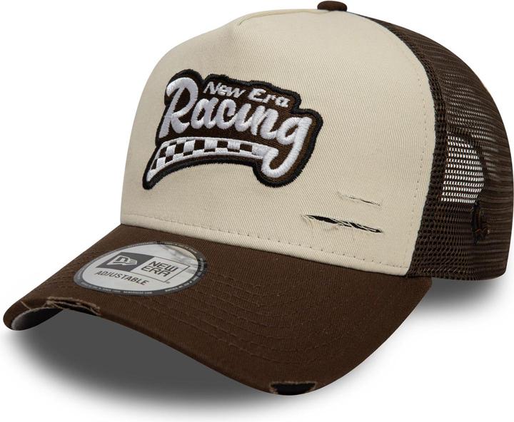 Immagine prodotto New Era Mesh Trucker Cap - Motorsport Racing Beige (Taglia unica)
