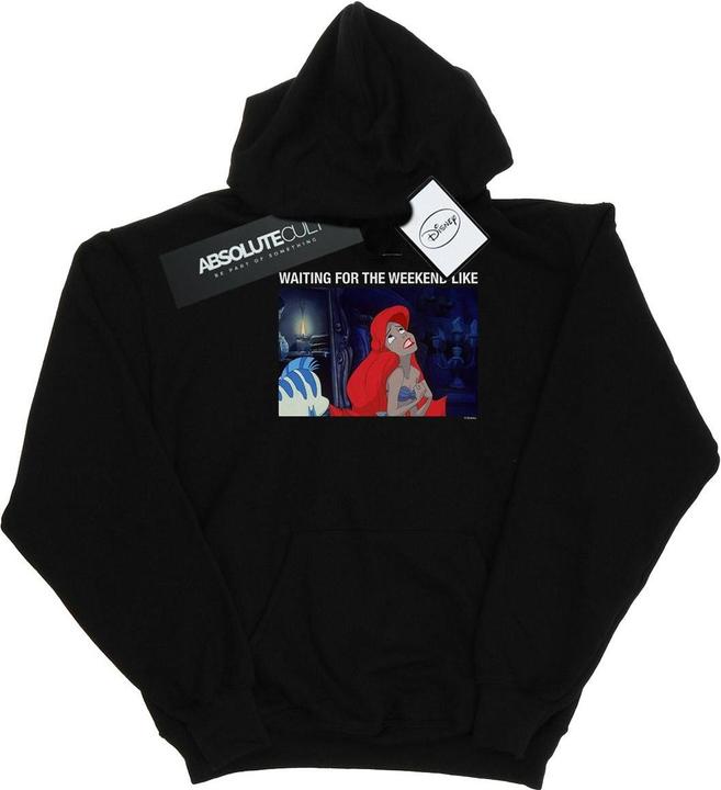 Image du produit Disney - Sweat à capuche THE LITTLE MERMAID WAITING FOR THE WEEKEND - Homme (S)