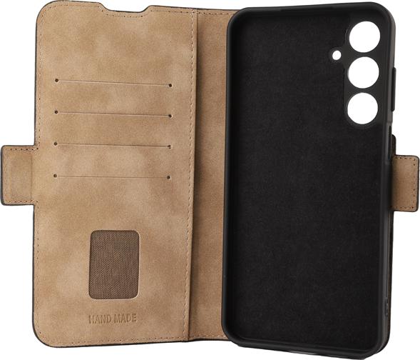 Immagine prodotto Mike Galeli Book-Cover Echtleder Fabio black (Samsung Galaxy S25)