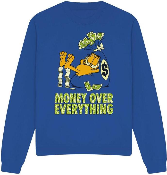 Garfield Money Is Everything Sweatshirt