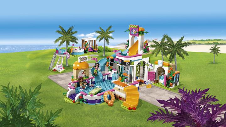 Actual product image LEGO Heartlake outdoor pool (41313, LEGO Friends)