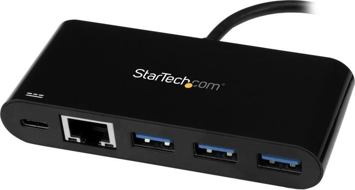 Immagine prodotto StarTech 3PT USB 3.0 C HUB + GBE PD 2.0 (USB-C, 3 Porti)