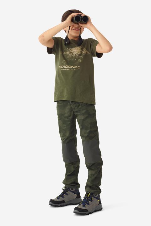 Immagine prodotto Solognac Pantaloni bambino 500 mimetico resistente (8, 9, 10)