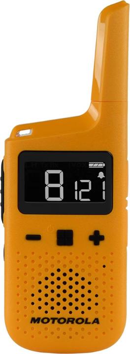 Actual product image Motorola T72 walkie talkie, 16 channels, yellow (8 km)