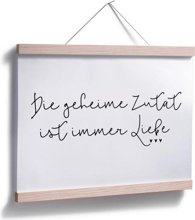Produktbild Trenddeko Die geheime Zutat ist immer Liebe (50 x 60 cm)