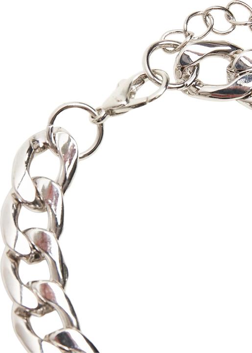 Actual product image Urban Classics Fastener Bracelet - 17144 (Iron, Zinc)