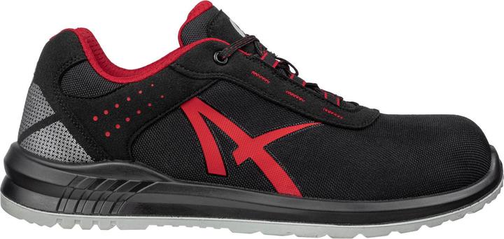 Actual product image Albatros GRID LOW SRC 648710210000043 Safety shoe S3 Shoe size (EU): 43 Black, Red 1 pair (S3, 43)