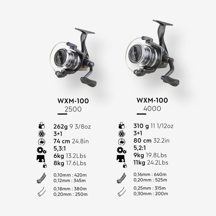 Image du produit Caperlan Moulinet pêche aux leurres - WXM 100 2500