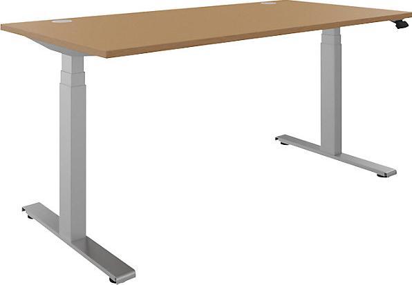 Actual product image FM Büromöbel Desk BOTTOM-UP silver