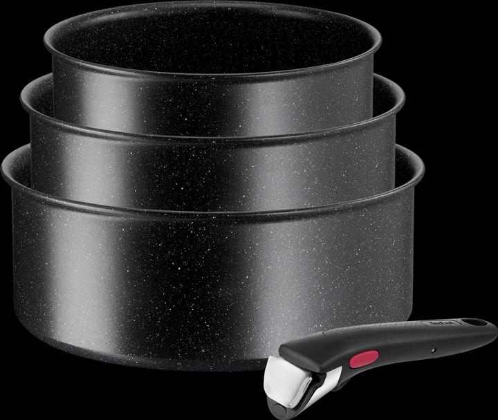 Produktbild Tefal Ingenio Black Stone (20 cm, Kochtopf, Aluminium)