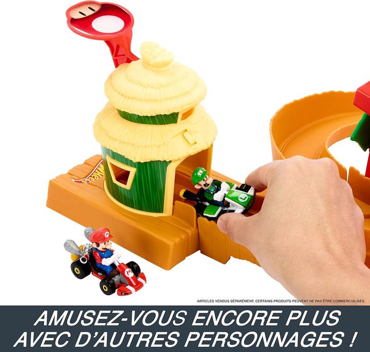 Actual product image Hot Wheels Mario Kart Kong Island Track Set