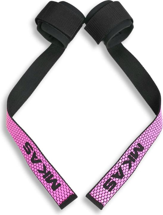 Actual product image Hermex Powerlifting Straps Wrist Support Pulling Aid