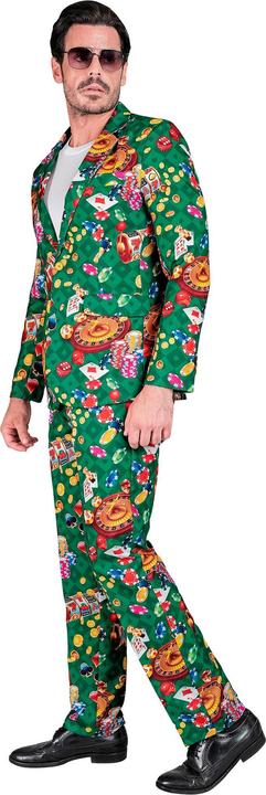 Actual product image Widmann CASINO PARTY FASHION ANZUG (Jackett, Hose), XL (XL)