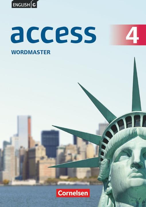 Immagine prodotto English G Access 4. 8. Schuljahr. Allgemeine Ausgabe. Wordmaster mit Lösungen (Tedesco, Jon, Wright, 2016)
