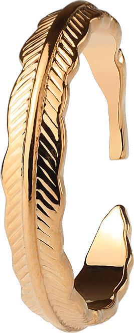 Immagine prodotto Star Piercing Anello piuma oro rosa (54)