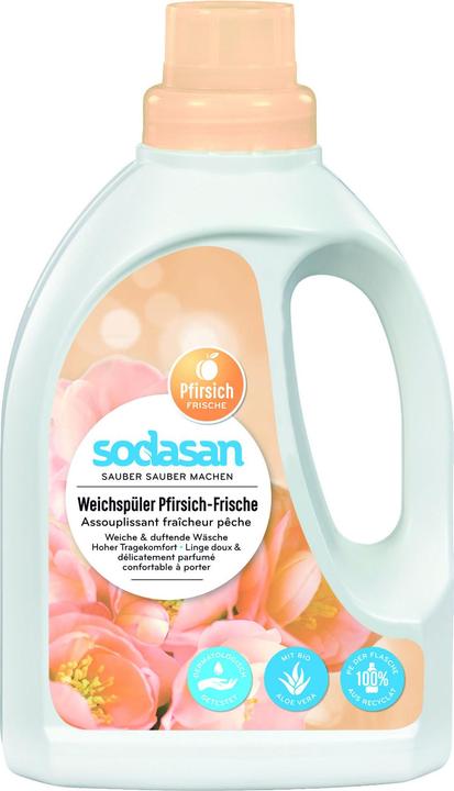 Immagine prodotto Sodasan Ammorbidente per tessuti Peach Freshness (18 Cicli di lavaggio, Liquida)