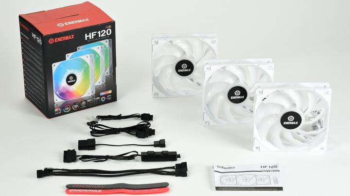 Actual product image Enermax HF120 case fan (120 mm, 3 x)