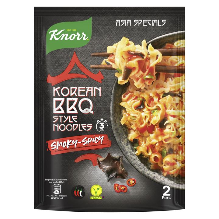 Actual product image Knorr Asia Specials Korean BBQ Style Noodles (135 g)