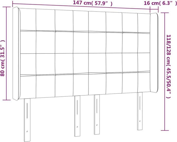 Produktbild VidaXL Benson (147 x 16 x 128 cm)