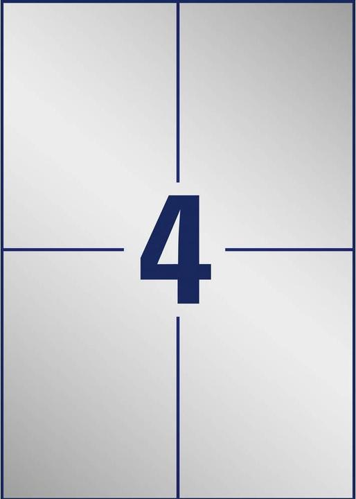 Actual product image Avery Type label