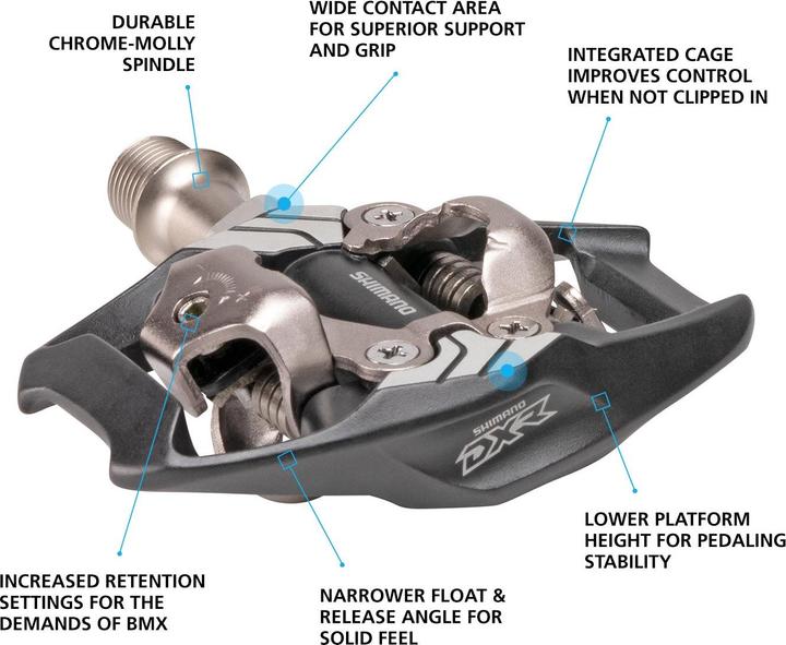 Image du produit Shimano DXR BMX PD-MX70 Pedal