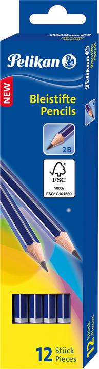 Produktbild Pelikan Bleistift Härtegrad 2B (2B, 1 x)