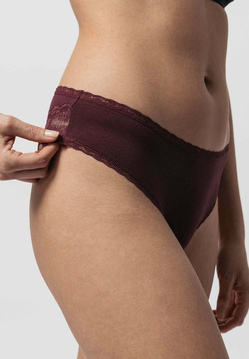 Produktbild Snocks Brazilian Slips mit Spitze (L, 3er Pack)