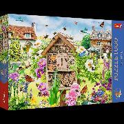 Actual product image Trefl Puzzle Premium Plus 1000 - House for bees (1000 pieces)