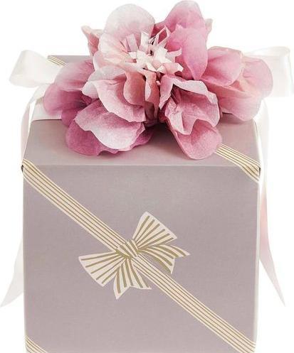 Actual product image Rico Design Geschenkpapier Schleifen, Streifen, Ros (Wrapping paper, 1 x)