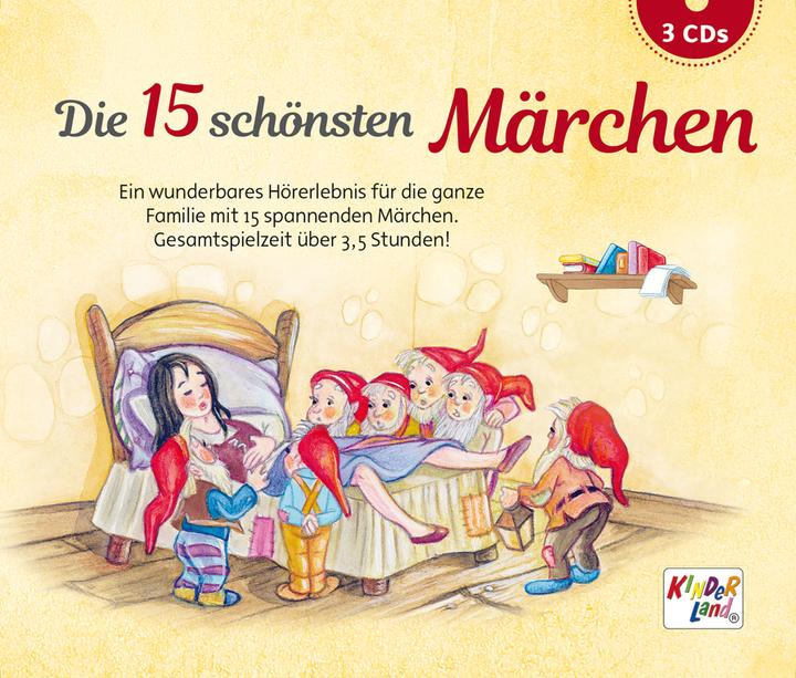 Image du produit Les 15 plus beaux contes racontés par Elmar Gunsch, 3 parties