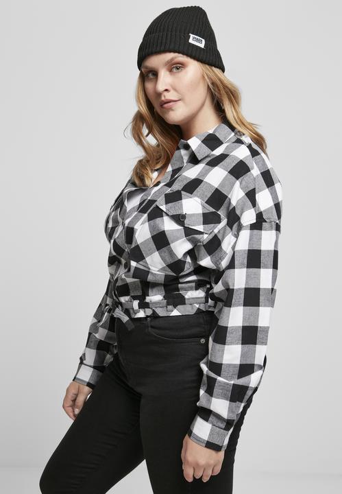Immagine prodotto Urban Classics Camicia a quadri corta da donna (5XL)
