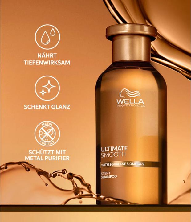 Produktbild Wella Ultimate Smooth (1000 ml, Flüssiges Shampoo)
