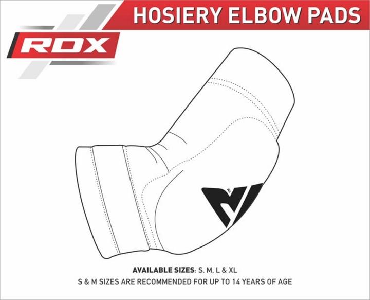 Actual product image Rdx Hosiery Elbow Foam Blue/Gold-M (M)