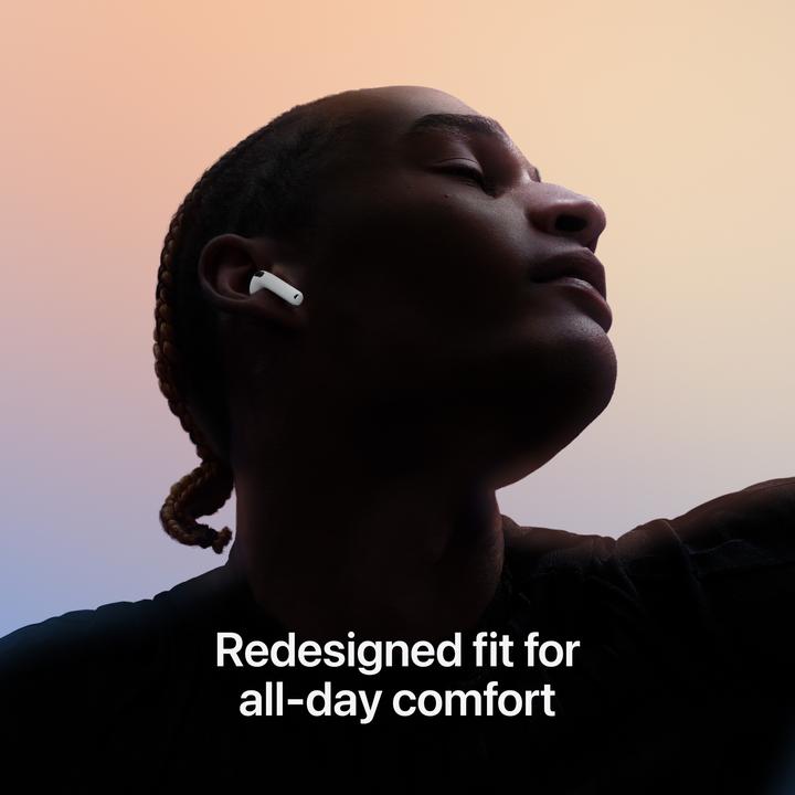 Image du produit Apple AirPods 4 (ANC, 4 h, Sans fil)