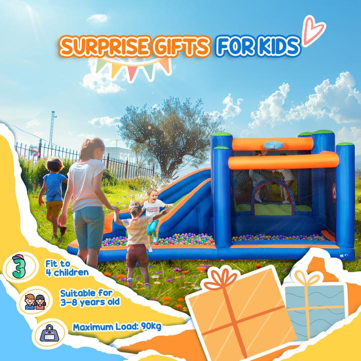 Actual product image Outsunny Bouncy castle with blower