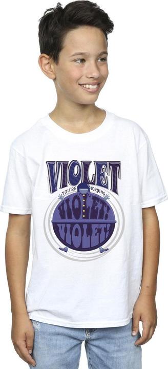 Image du produit Willy Wonka & the Chocolate Factory - T-shirt VIOLET TURNING VIOLET - Garçon (140, 146)