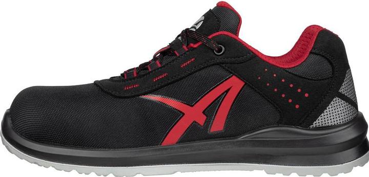 Actual product image Albatros GRID LOW SRC 648710210000043 Safety shoe S3 Shoe size (EU): 43 Black, Red 1 pair (S3, 43)