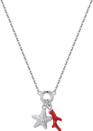 Immagine prodotto Rosato Collana originale in argento con ciondoli RZC032