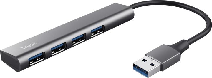 Productafbeelding Trust HALYX 4-POORTS USB 3.2 GEN1 HUB (USB-C, 4 Havens)