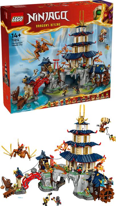 Immagine prodotto LEGO Torneo tempio città (71814, LEGO Ninjago, Set LEGO rari)