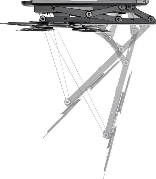 Produktbild Schwaiger deh 23 zoll-55 zoll schwarz max.30kg dachschräge klappbar (Decke, 55", 30 kg)