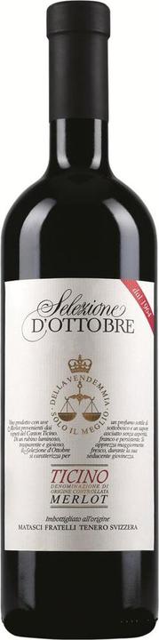Image du produit Fratelli Matasci Merlot Selezione d'Ottobre Matasci Tenero Ticino DOC (1 x 75 cl, 2022)